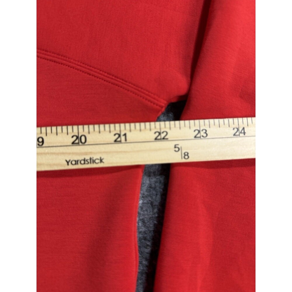 Spanx AirEssentials Half‑Zip Pullover Women’s Medium Red Lightweight Soft - Picture 8 of 8